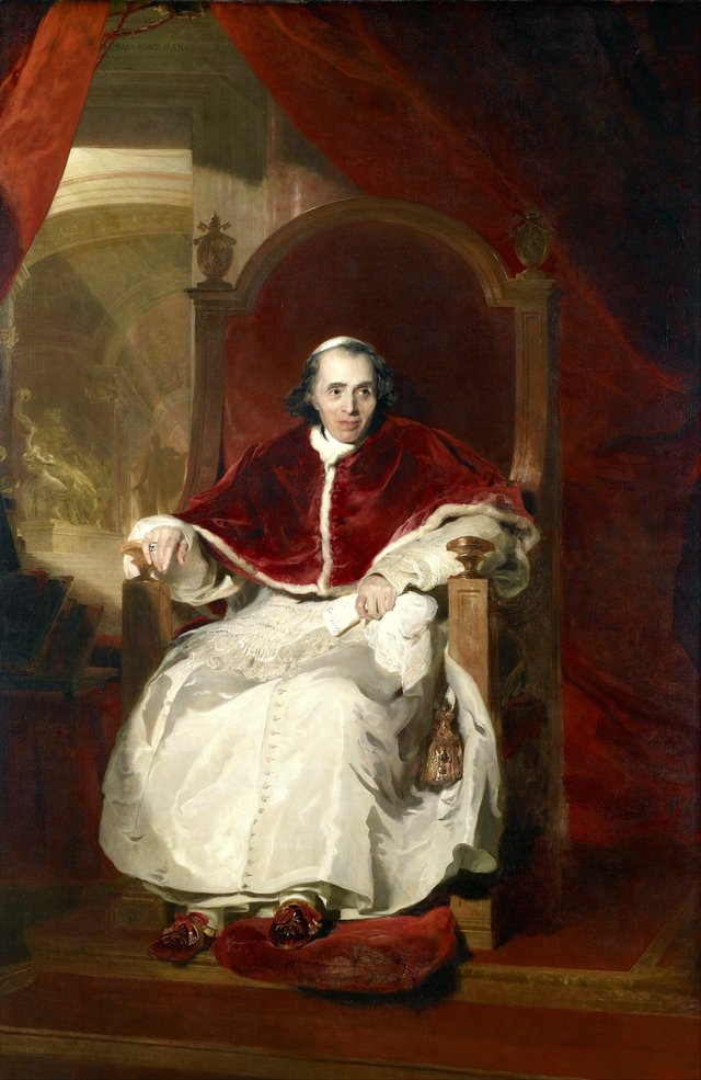Portrait of Pope Pius VII by Thomas Lawrence