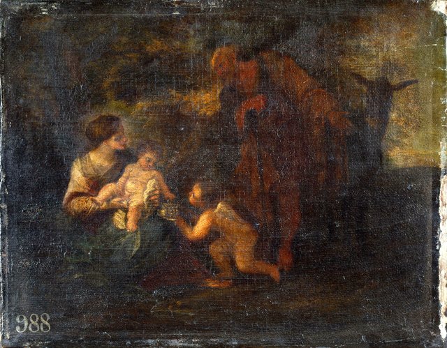 The Rest on the Flight into Egypt by Filippo Lauri