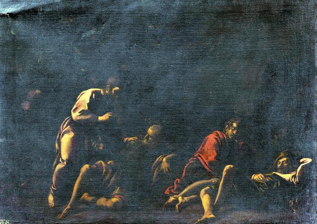 The Agony in the Garden by Pedro Orrente