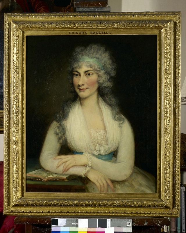 Giovanna Zanerini, "La Baccelli" (d. 1801) by Gainsborough Dupont