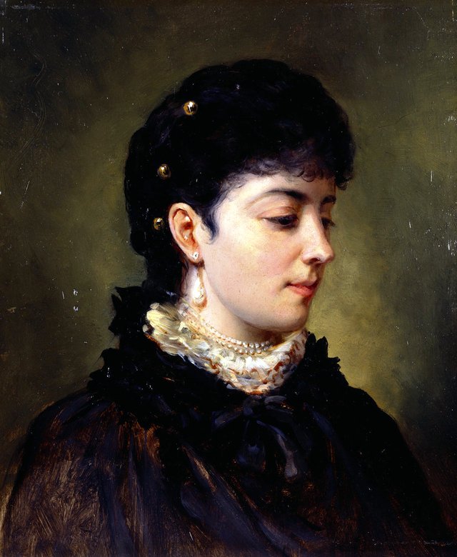 Maria, Countess von Bülow (1846-1929) by Victoria, Princess Royal