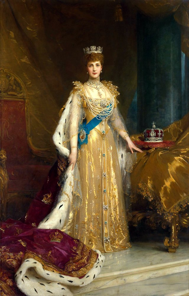 Queen Alexandra (1844-1925) by Luke Fildes