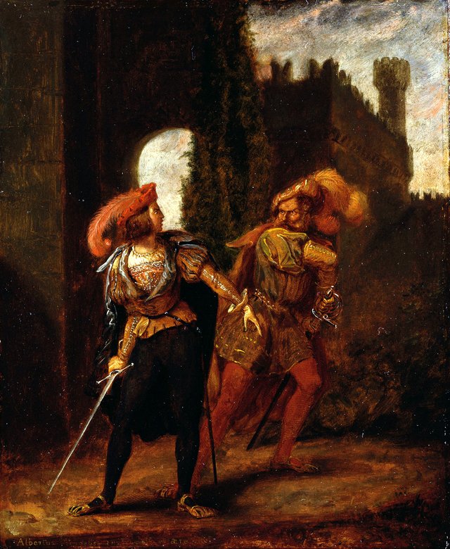 Romeo and Tybalt by Prince Albert of Saxe-Coburg and Gotha