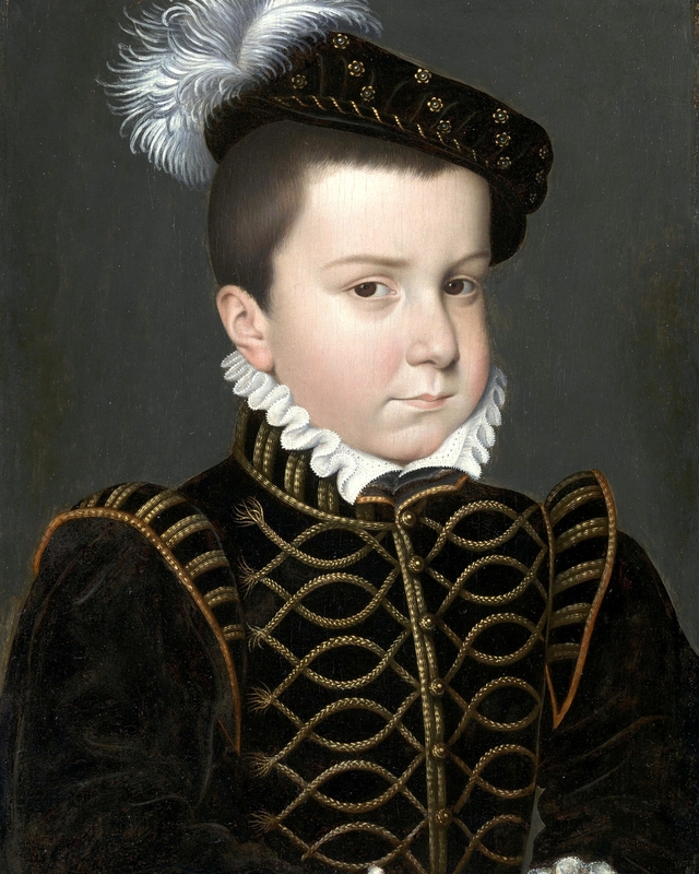 Hercule-François, Duke of Alençon and of Anjou (1555-84) by François Clouet