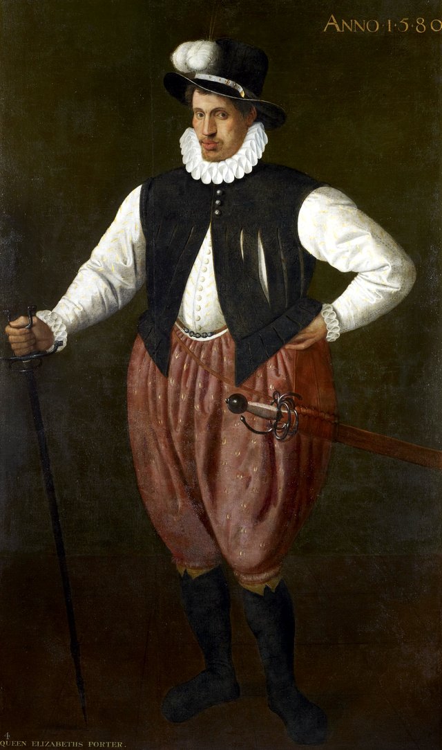 A Giant Porter by Cornelis Ketel