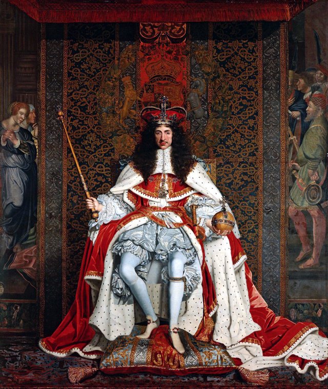 Charles II (1630-1685) by John Michael Wright