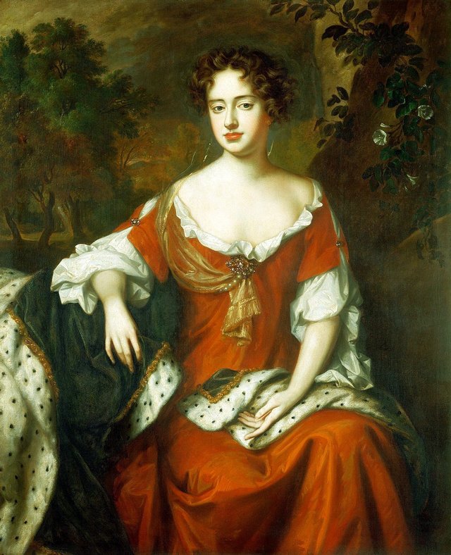 Queen Anne (1665–1714) when Princess of Denmark by Willem Wissing