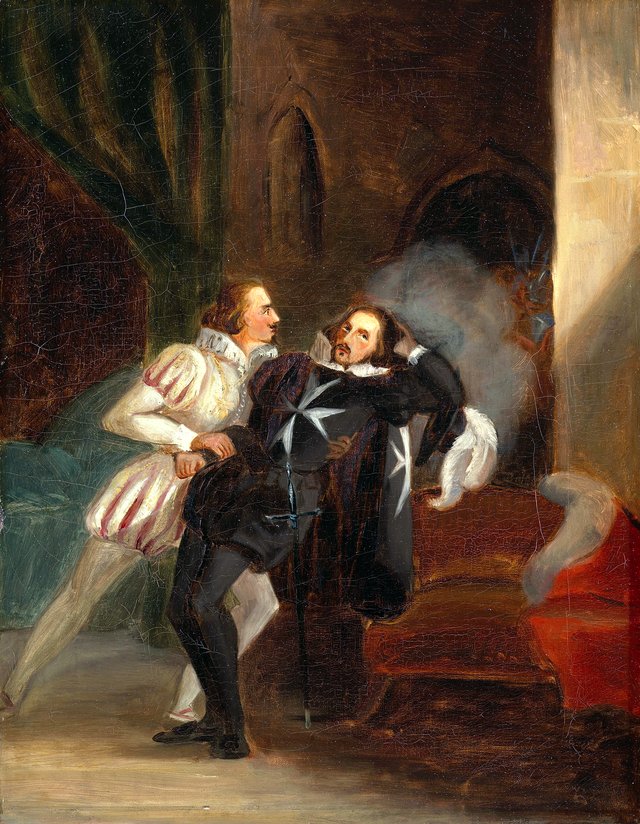 The Death of the Marquis of Posa by Prince Albert of Saxe-Coburg and Gotha