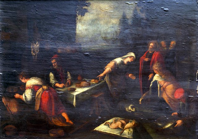 Christ in the House of Martha and Mary by Pedro Orrente