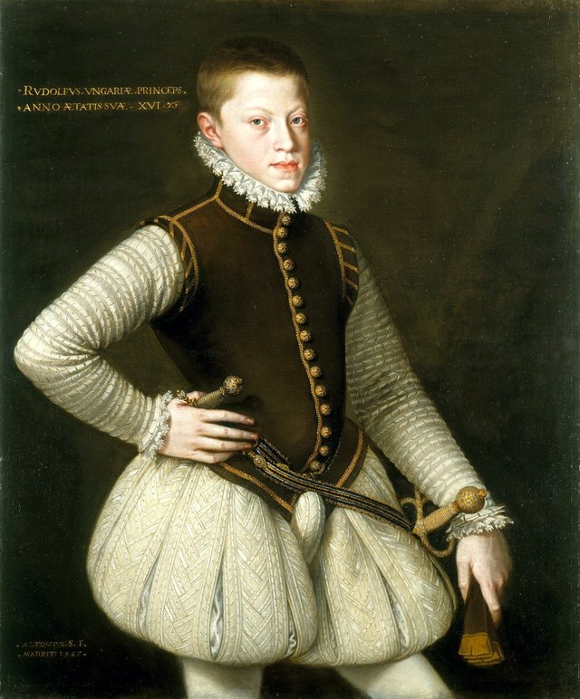 Rudolf II, Emperor of Austria (1552-1612) by Alonso Sánchez Coello
