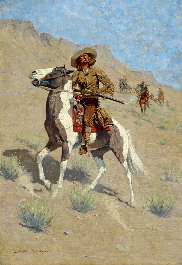 The Scout by Frederic Remington