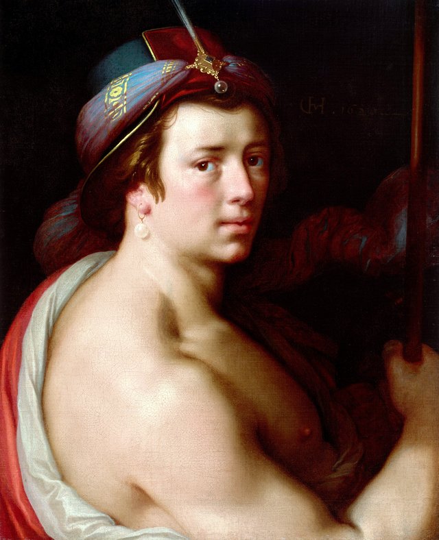 Adonis by Cornelis van Haarlem