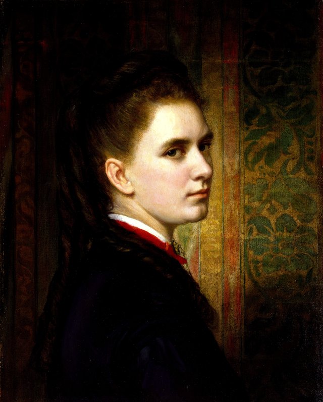 Portrait of Maria Healy, the Artist's Daughter by George Peter Alexander Healy