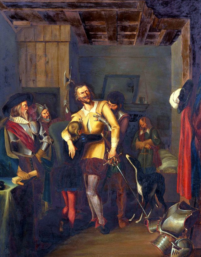 The Death of Count Mansfield (1580-1626) by Prince Albert of Saxe-Coburg and Gotha