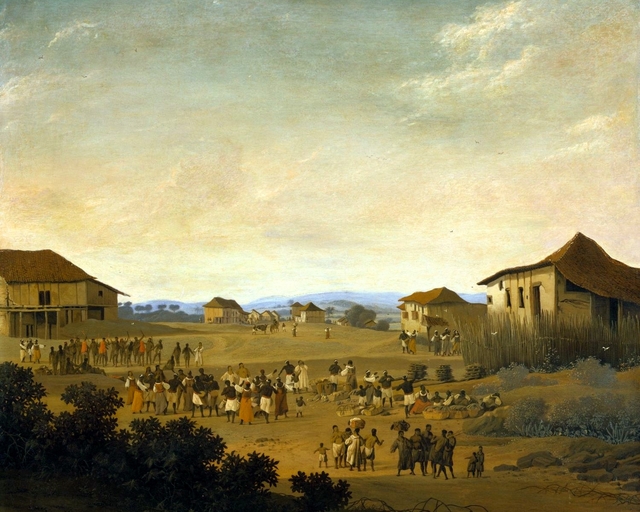 A Village in Brazil by Frans Post