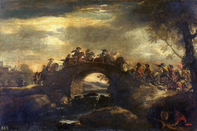 A Cavalry Skirmish by Jacques Courtois