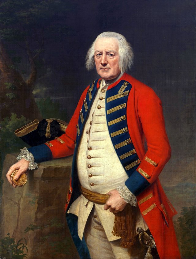 General Feldmarschall Friedrich von Spörcken (1698-1776) by Johann Georg Ziesenis