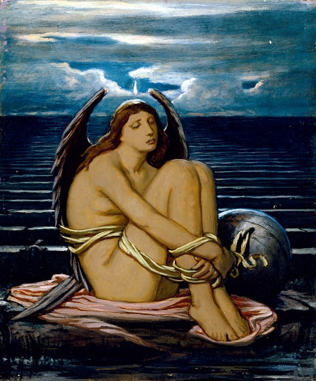 Soul in Bondage by Elihu Vedder