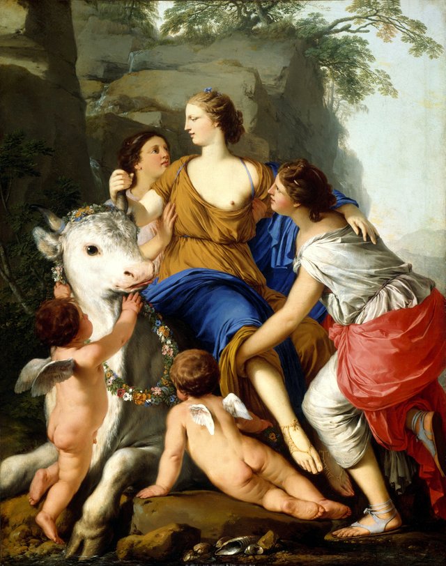 The Rape of Europa by Laurent de La Hyre
