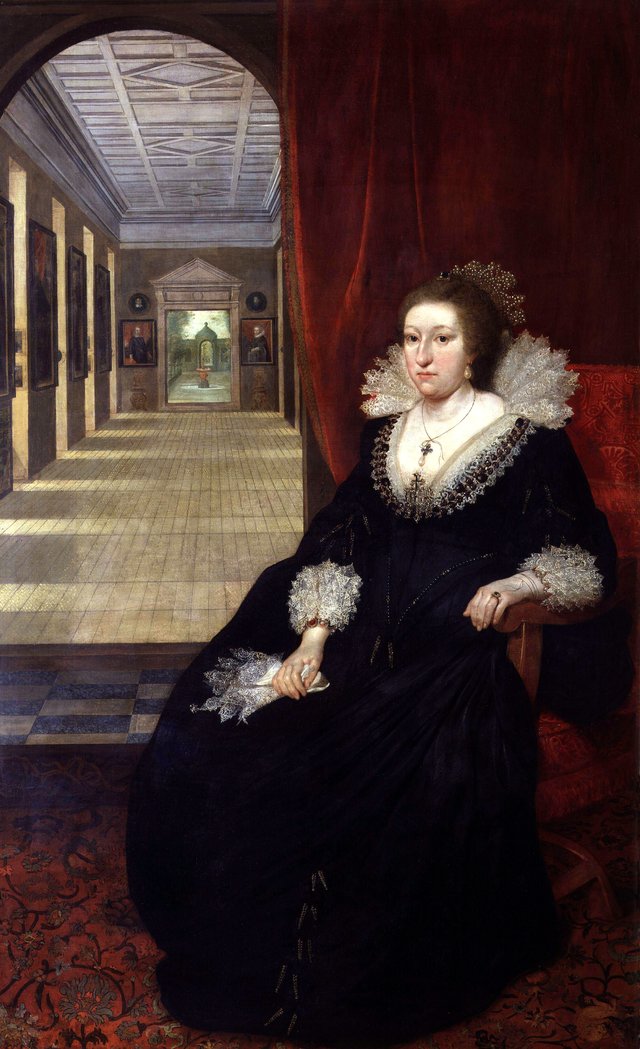 Aletheia Talbot, Countess of Arundel by Daniël Mijtens