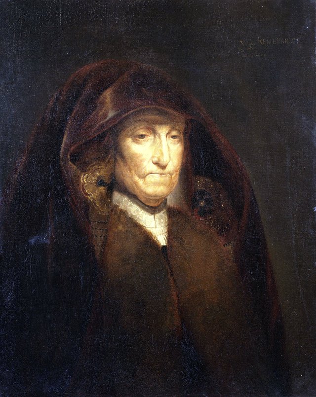 An Old Woman, called the 'Artist's Mother' by Victoria, Princess Royal