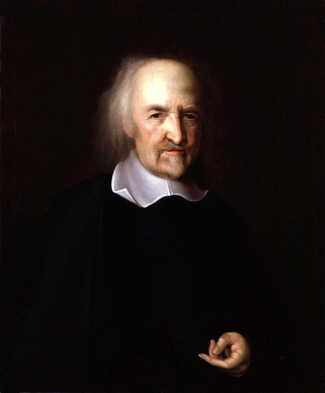 Thomas Hobbes by John Michael Wright