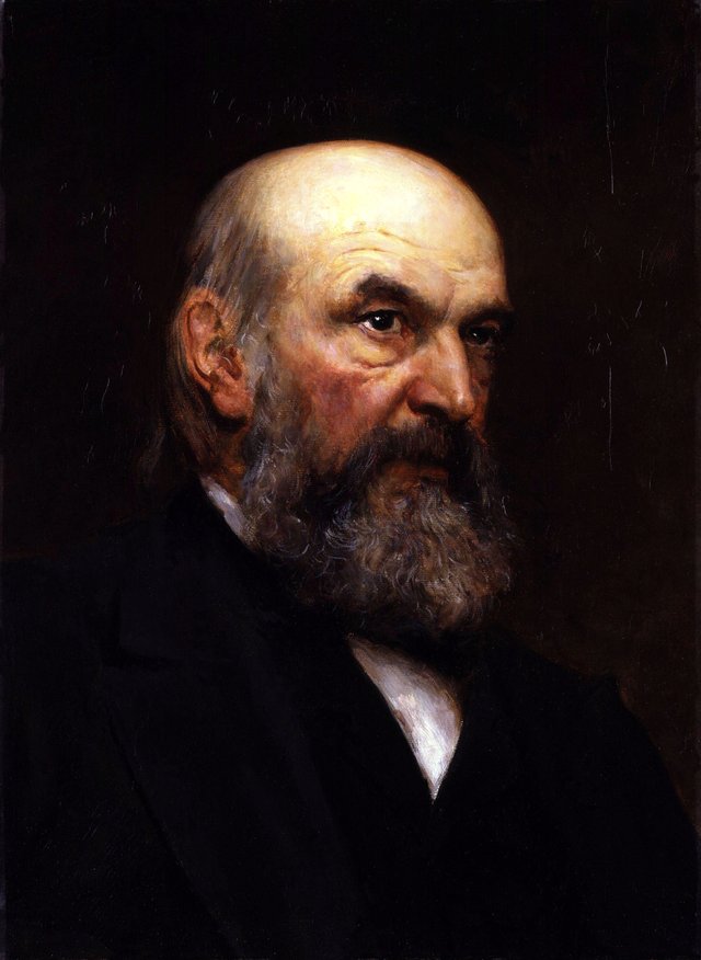 John Couch Adams by Hubert von Herkomer