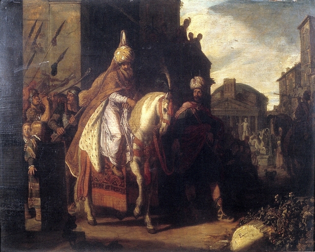 Roman triumph by Pieter Lastman