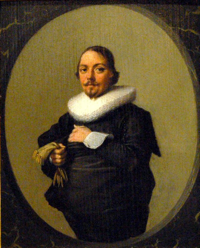 portrait of a gentleman by Hendrik Gerritsz Pot