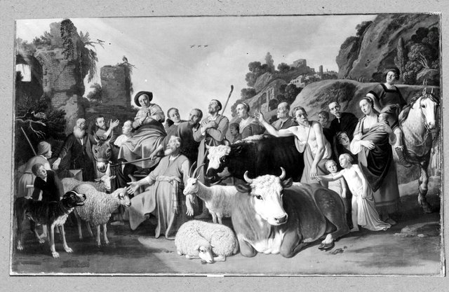 God Appearing to Abraham at Sichem by Claes Corneliszoon Moeyaert