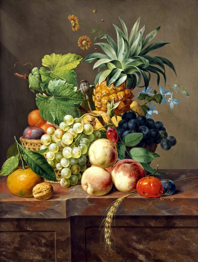 Stilleven met vruchten by Gerard van Spaendonck