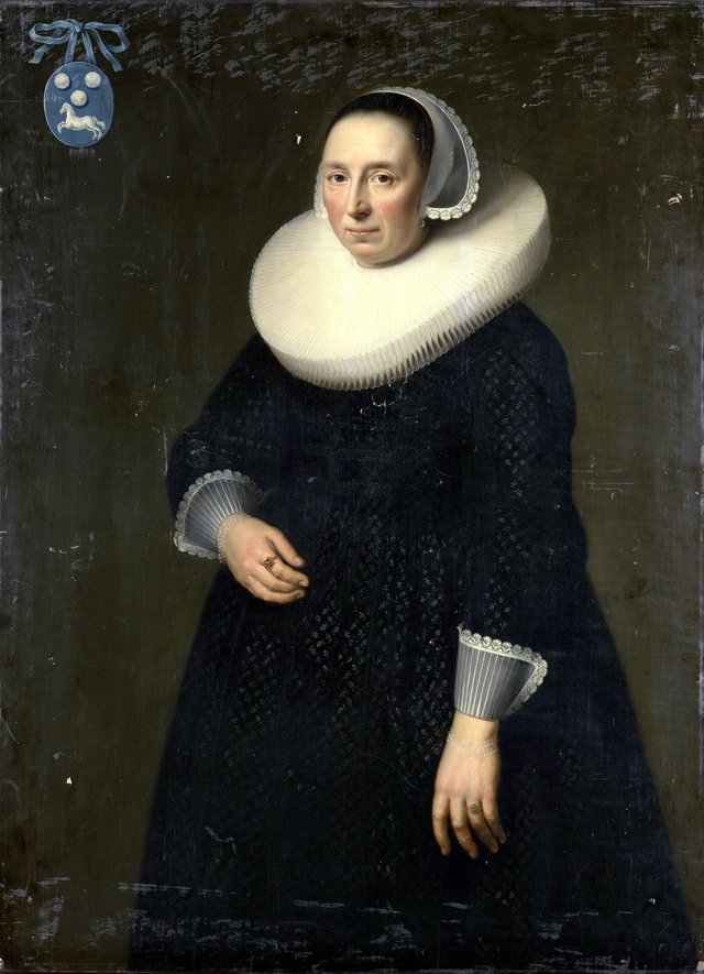 Portrait of a Lady by Nicolaes Eliaszoon Pickenoy