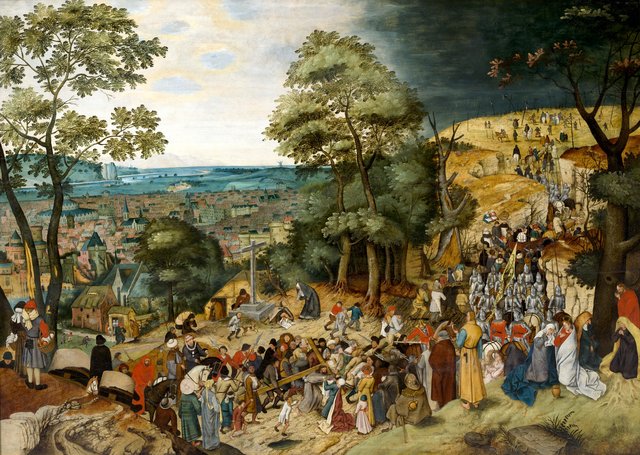 Christ Carrying the Cross by Pieter Brueghel the Younger