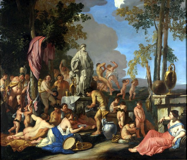 mythological scene by Giulio Carpioni