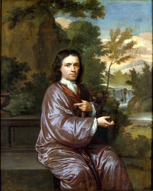 Portrait of an unknown man by Krzysztof Lubieniecki