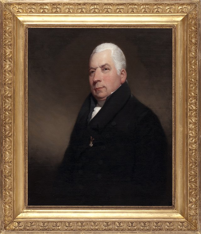 Portrait of Petrus Jacobus Groen van Prinsterer (1764-1837) by Charles Howard Hodges
