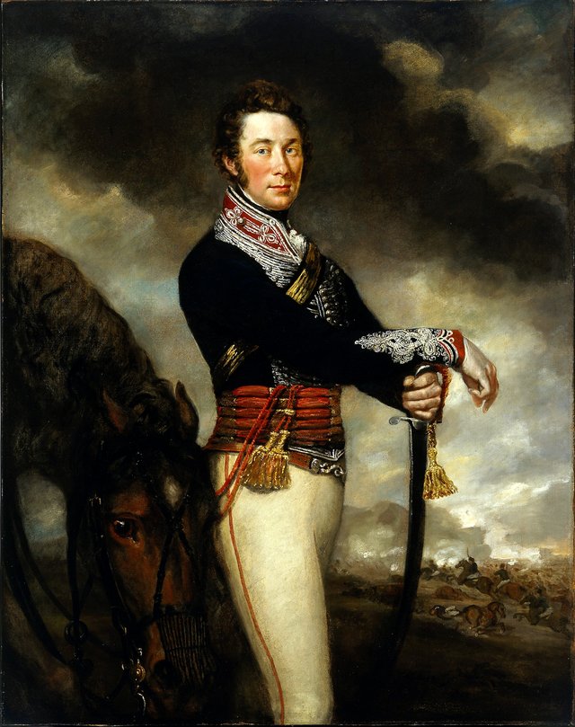Captain Peter Hawker of the 14th Light Dragoons by James Northcote