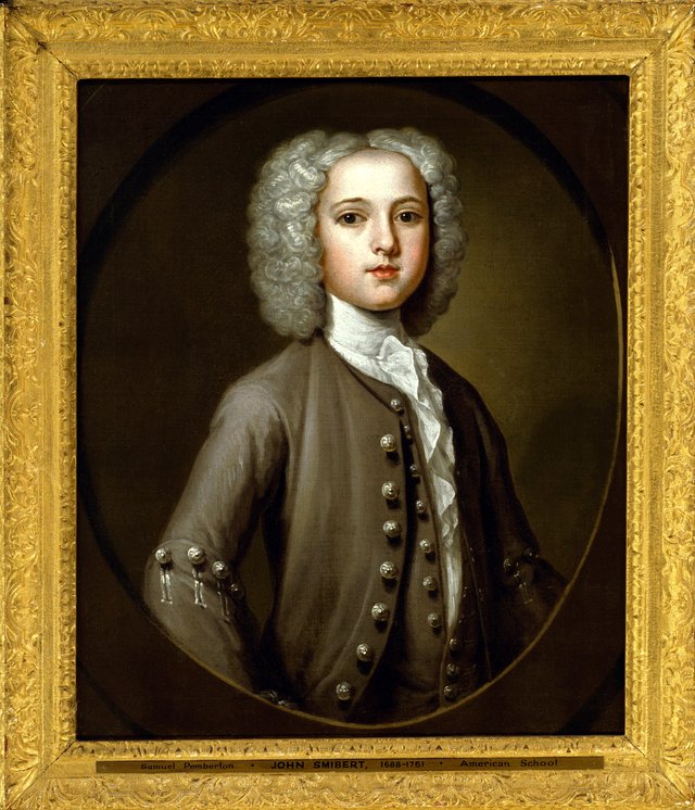 Portrait of Samuel Pemberton by John Smibert