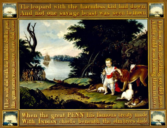 Peaceable Kingdom by Edward Hicks