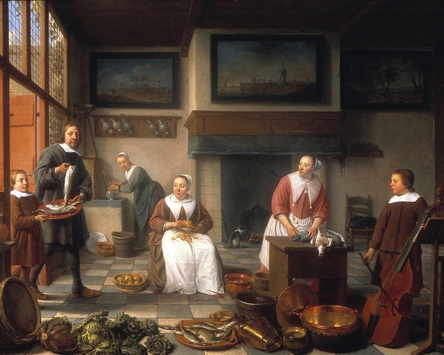 Group portrait of Jacob Bierens (1622-1664), Cornelia Haeck (1627-1687) and their children by Hendrik Martenszoon Sorgh