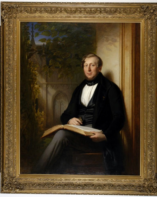 Jonkheer Pieter Opperdoes Alewijn (1800-1875) by Jan Adam Kruseman
