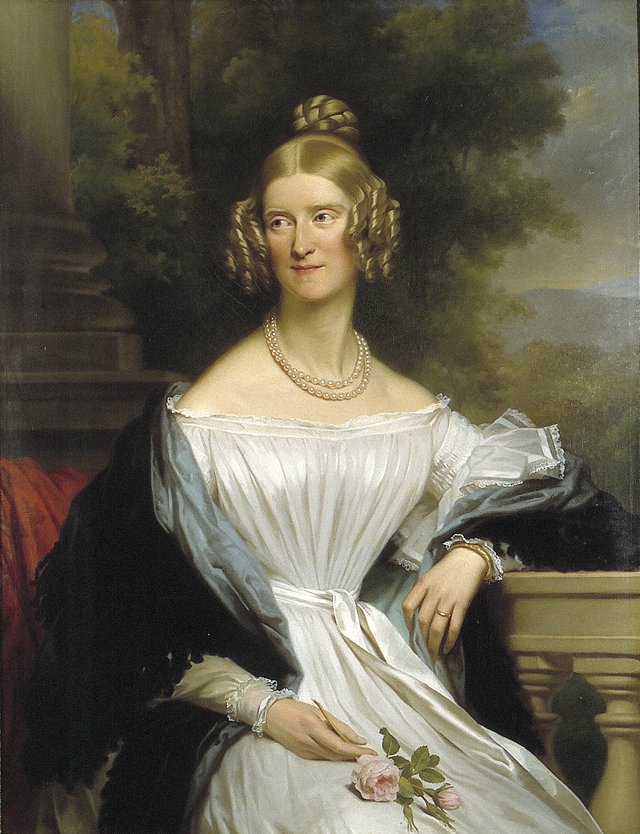 Portrait of Catharina Cornelia van Eeghen (1814-1846) by Jan Adam Kruseman