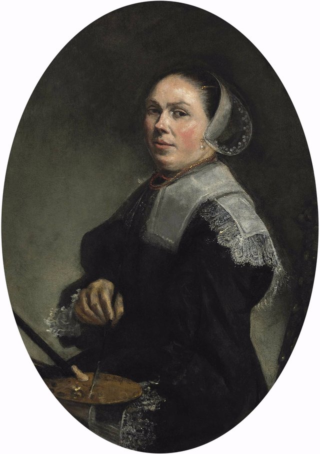 Self-portrait by Judith Leyster
