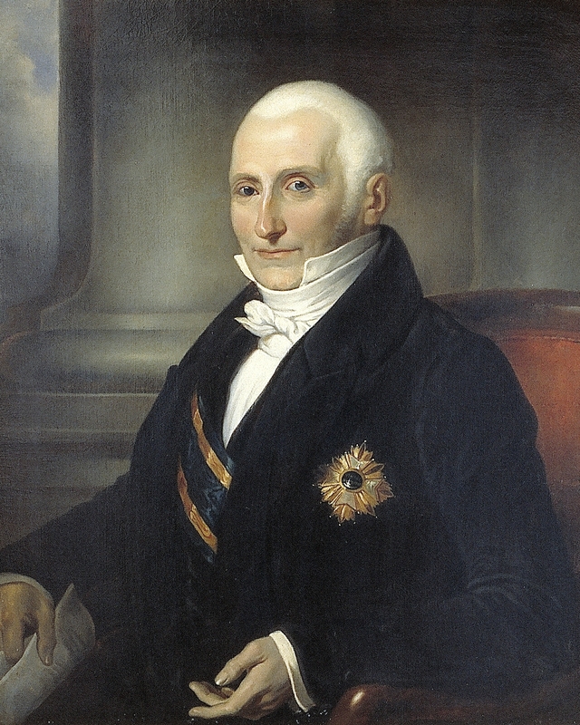 Portrait of Arnold Willem Nicolaas van Tets (1771-1837) by Cornelis Kruseman