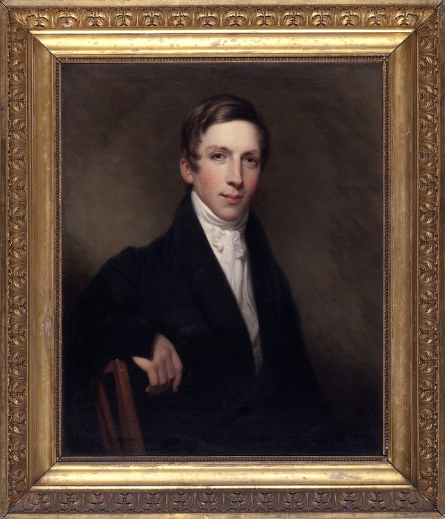 Portrait of Guillaume Groen van Prinsterer (1801-1876), by Charles Howard Hodges