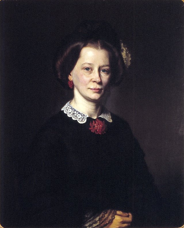 Johanna Elisabeth Frederica Bouricius (1817-1870) by Johan Heinrich Neuman