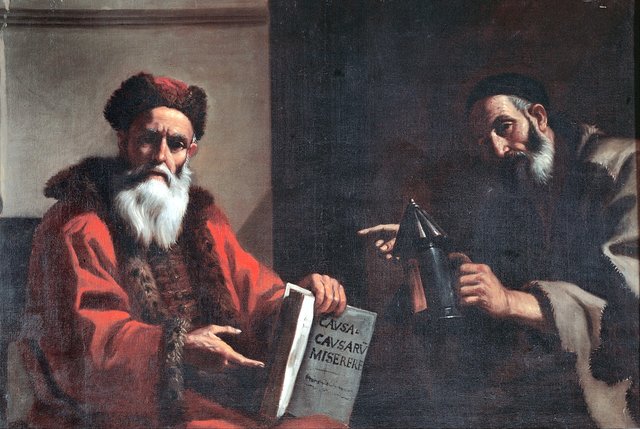 Plato and Diogenes by Mattia Preti