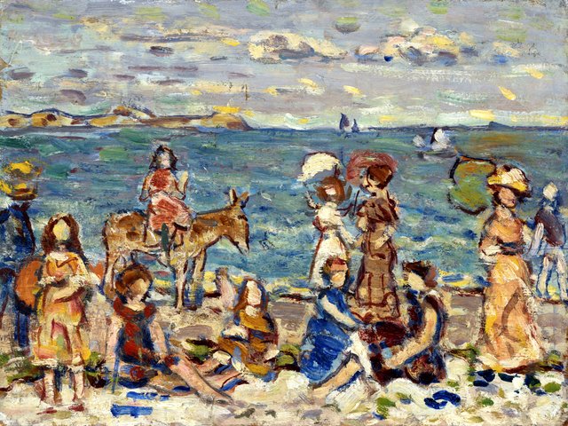 At the Beach by Maurice Prendergast