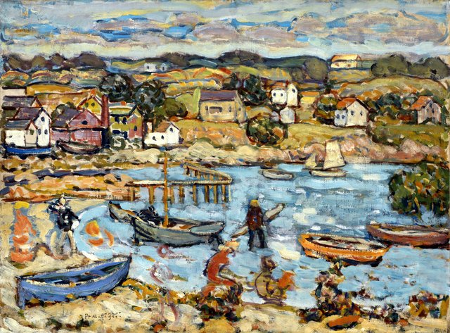 Marblehead Harbor by Maurice Prendergast