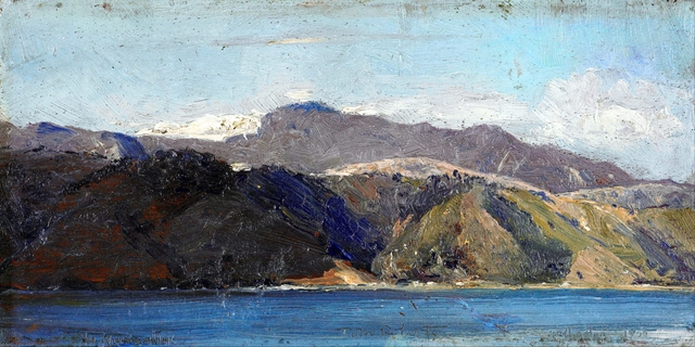 In Quarantine, Wellington by Tom Roberts